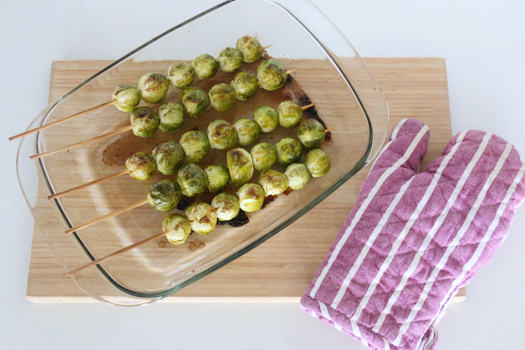 GRILLED BRUSSEL SPROUTS