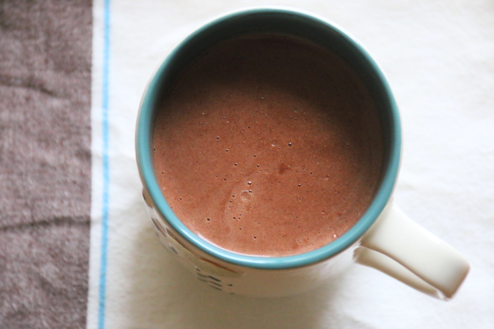 TAHINI HOT CHOCOLATE